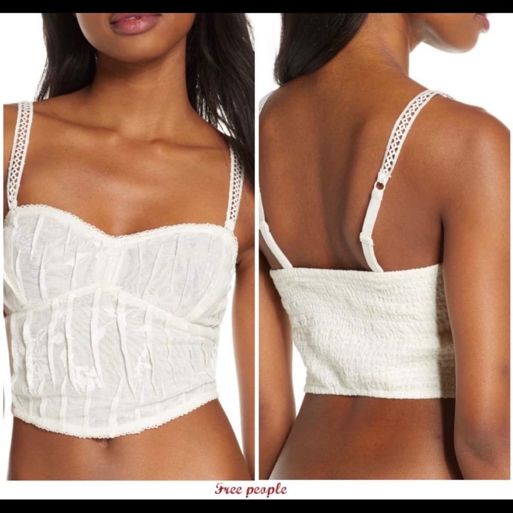 NWT Free People Corset Style Cami